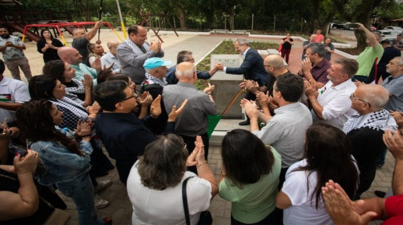 البرازيل: إعادة افتتاح "ميدان فلسطين" وسط مدينة ساو ليوبولدو
